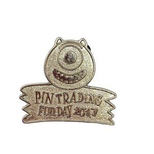 Disney Trading Pin Mike Wazowski Monsters Inc Shanghai Resort 2017 Fun Day